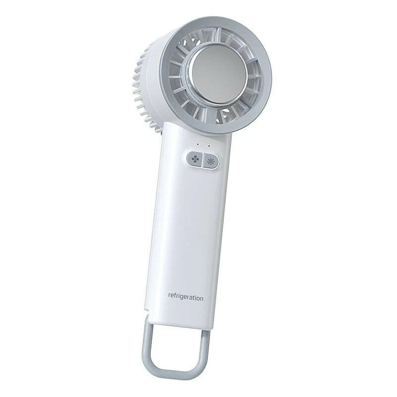 2024 Summer Gadget Handheld Turbo Jet Fan Mini Portable Ice Cold Fan Generation Brushless Motor Wind High Speed Duct Fans Violent Blower.