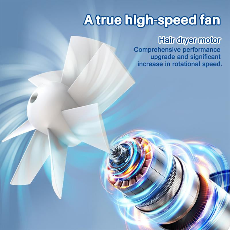 3-in-1 Portable Fan with 10000mAh Power Bank and LED Light - Rechargeable Outdoor Fan with 3 Wind Speeds, Ideal for Camping, Hiking, Gardening, and Travel