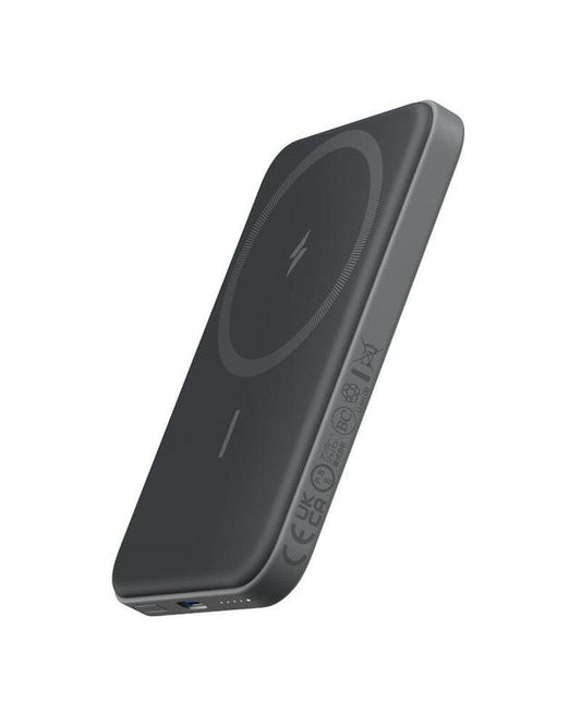 Anker 621 Magnetic Portable Charger (Maggo), 5,000Mah Wireless Power Bank with USB-C Cable, Magsafe-Compatible Battery Pack for Iphone 16 /15/14/13/12 Series.