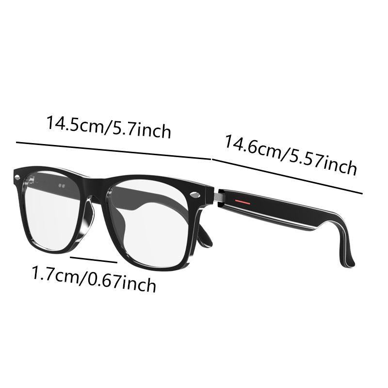 Fall E13 Anti-Blue Light Smart Glasses for Fall, Touch Control Multi-Functional Smart Glasses, Portable Stereo Sound Effect Glasses Headset for Men & Women